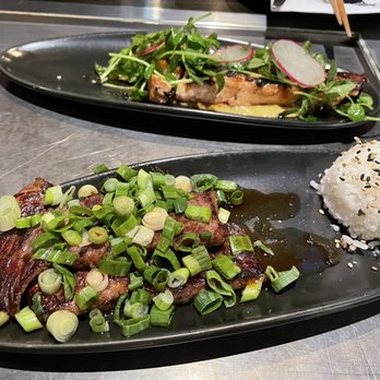 Gaijin - Marinated beef rib and salmon - Japanese Near Me - Chicago, Illinois
