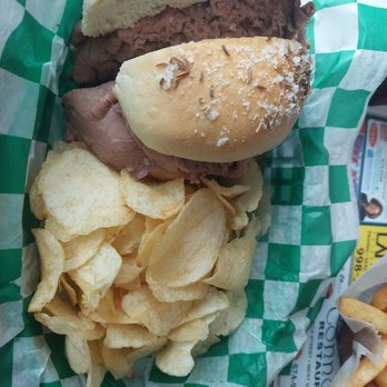 Connor's Restaurant - Step out Buffalo labeled this as one of Buffalo's most underrated Beef on Wecks.  This is SOOOO flavorful - American Near Me - Buffalo, New York
