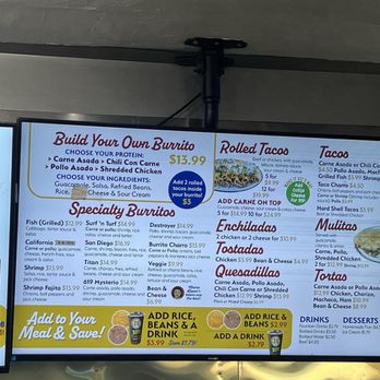 El Pollo Grill - Lemon Grove - Menu 3 - Mexican Near Me - Lemon Grove, California