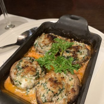 Carrabba's Italian Grill - Four-Cheese & Sausage Stuffed Mushrooms - Italian Near Me - Metairie, Louisiana