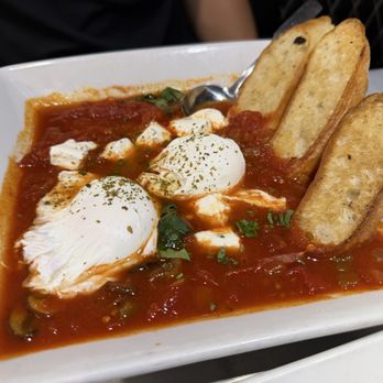 Clutch and Coffee - Shakshuka... a bit on the spicy side - Coffee & Tea Near Me - Torrance, California