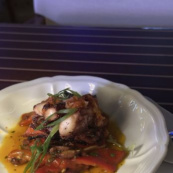 Carbone Riviera - Grilled Octopus Pepperonata - Italian Near Me - Las Vegas, Nevada