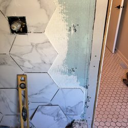Perfectly Imperfect - Tiling the bathroom