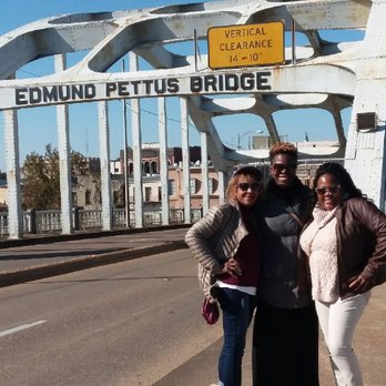 Edmund Pettus Bridge - Hanging out on the famous bridge. - Landmarks & Historical Buildings Near Me - Selma, Alabama Edmund Pettus Bridge - Hanging out on the famous bridge. - Landmarks & Historical Buildings Near Me - Selma, Alabama
