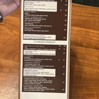 Velvet Vine Wine - Drink menu - Wine Bars Near Me - Las Vegas, Nevada