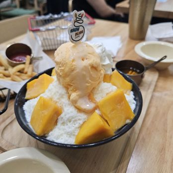 Snow Bliss - 9-1-24. Mango Bingsoo. - Asian Fusion Near Me - San Francisco, California