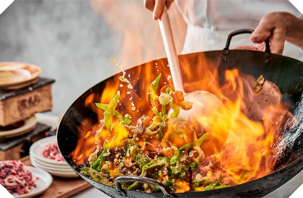 Food from Chef Fei