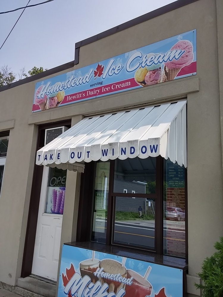 HOMESTEAD ICE CREAM Updated August 2024 3151 Homestead Drive, Mount