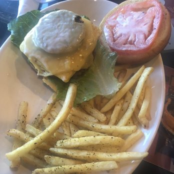 JMT Sweets & More - Sausage, Egg and Cheese Impossible Burger with fries - Vegan Near Me - Virginia Beach, Virginia