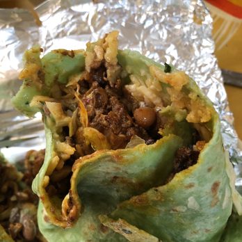 Taqueria La Espuela - Super Burrito with Al Pastor and spinach tortilla - Mexican Near Me - Mountain View, California Taqueria La Espuela - Super Burrito with Al Pastor and spinach tortilla - Mexican Near Me - Mountain View, California