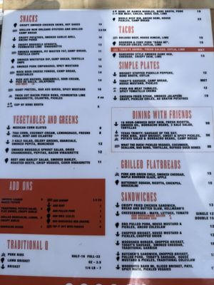 Menu photo 7 Woodshed Smokehouse Fort Worth, TX