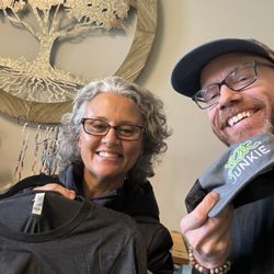 Love Junkie Yoga & Fitness Studio - Buying that Love Junkie swag!