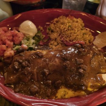 El Tiempo Cantina - Webster - Burrito with chile con carne - Tex-Mex Near Me - Webster, Texas