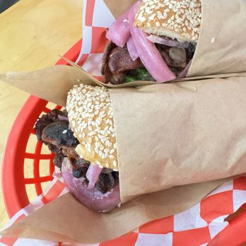 Oh G Burger - Wagyu w/sesame seed (added mushrooms) - Burgers Near Me - Hayward, California