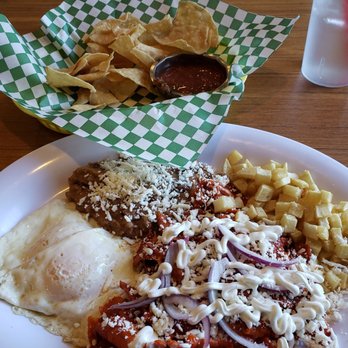 Benny's Restaurant - Chillaquiles in red sauce - Mexican Near Me - Tucson, Arizona