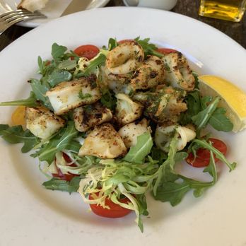 Uva - Grilled calamari salad - Italian Near Me - New York, New York Uva - Grilled calamari salad - Italian Near Me - New York, New York
