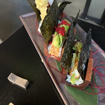 Oiza - Maki... soft shell crab, crunchy crab, sea bass - Sushi Bars Near Me - Fresno, California Oiza - Maki... soft shell crab, crunchy crab, sea bass - Sushi Bars Near Me - Fresno, California