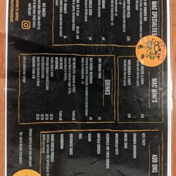Mac From Way Back - Menu