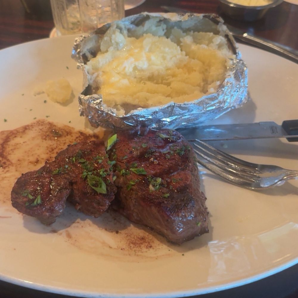 Pappadeaux Seafood Kitchen - Filet and baked potato - Cajun/Creole Near Me - Alpharetta, Georgia Pappadeaux Seafood Kitchen - Filet and baked potato - Cajun/Creole Near Me - Alpharetta, Georgia
