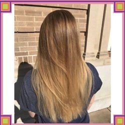 Head Hunter Style Shop - Carmel blonde hand painting