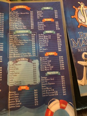 Menu photo 2 Real Marinero Tequila, JAL Menu photo 2 Real Marinero Tequila, JAL