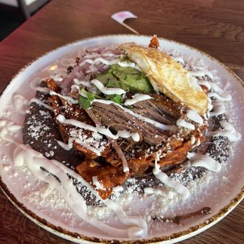 Madres Brunch - chilaquiles with birria - Breakfast & Brunch Near Me - Long Beach, California