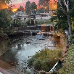 Miller's Family Restaurant - This is a picture taken from my seat in my he back room!!! This is your view during sunset!