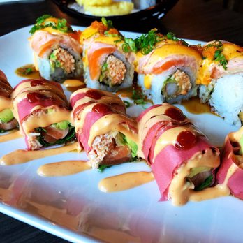 RYU SUSHI - Hot Portion and Sexy Salmon (AYCE) - Sushi Bars Near Me - Temecula, California