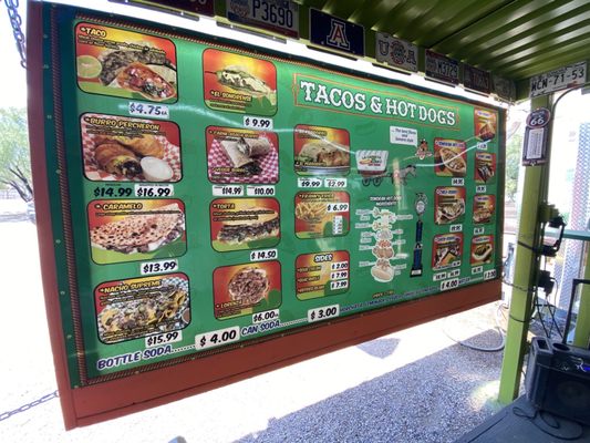 Menu photo 1 La Carreta del Rorro Tucson, AZ Menu photo 1 La Carreta del Rorro Tucson, AZ