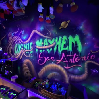 Cosmic Mayhem Blacklight Mini Golf and Bar - Mini Golf Near Me - San Antonio, Texas Cosmic Mayhem Blacklight Mini Golf and Bar - Mini Golf Near Me - San Antonio, Texas