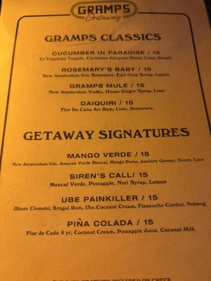 Menu photo 2 Gramps Getaway Key Biscayne, FL Menu photo 2 Gramps Getaway Key Biscayne, FL