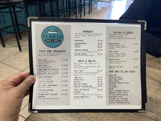 Menu photo 1 Seaside Dogs and Grill Virginia Beach, VA Menu photo 1 Seaside Dogs and Grill Virginia Beach, VA