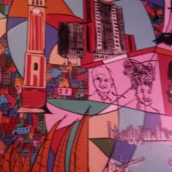Lima De Veras Peruvian Restobar - Salsa All-Stars mural - Peruvian Near Me - Sterling, Virginia