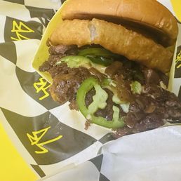 Hellapeño Burger!! Hellapeño Burger!!