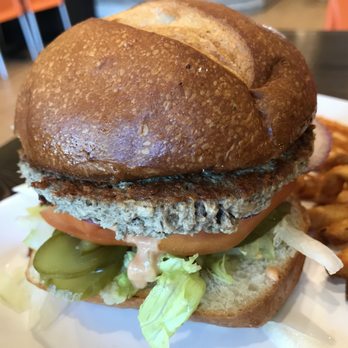 Holy Schnitzel - Impossible burger with seasoned fries - Kosher Near Me - Cedarhurst, New York Holy Schnitzel - Impossible burger with seasoned fries - Kosher Near Me - Cedarhurst, New York