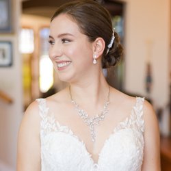 Brushed By Ngan - Final result - wedding hair and makeup. Photo by Toanven Photography