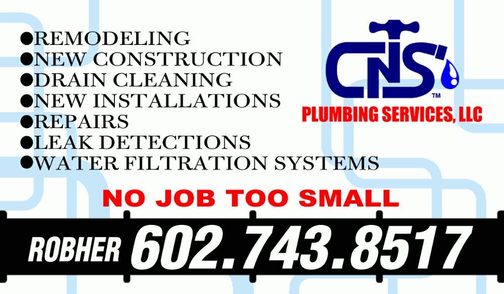 Slide of CNS Plumbing Services
