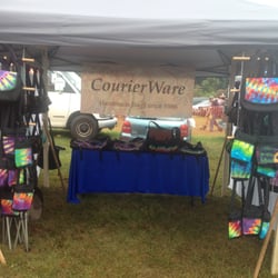 Courierware - Festival booth