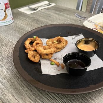 Thai House - Half eaten calamari - Thai Near Me - Santa Rosa, California Thai House - Half eaten calamari - Thai Near Me - Santa Rosa, California