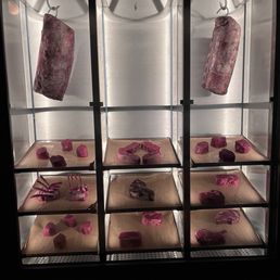 Meat locker viewable on cuts Meat locker viewable on cuts