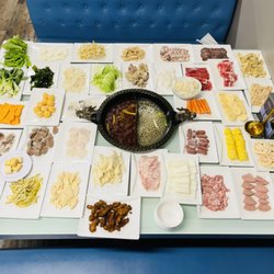 The way hot pot looks like. Haha