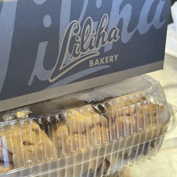 Liliha Bakery - The famous "coco puffs", cream puffs with chocolate filling and a delicious topping - Bakeries Near Me - Honolulu, Hawaii