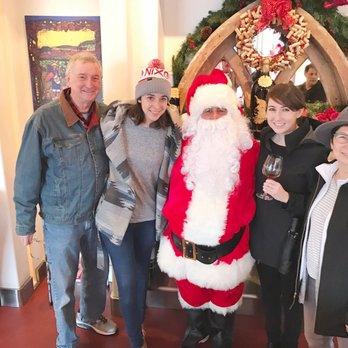 Oso Libre Winery - My family with Santa - Wineries Near Me - Paso Robles, California