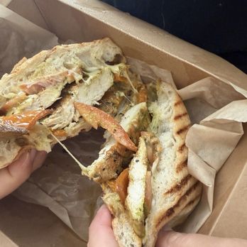 Cadoro Bakery - Chicken Pesto Panini - Bakeries Near Me - Inglewood, California Cadoro Bakery - Chicken Pesto Panini - Bakeries Near Me - Inglewood, California