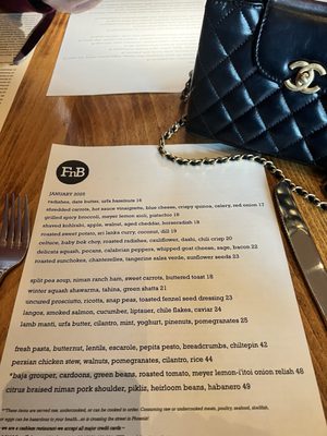 Menu photo 8 FnB Scottsdale, AZ