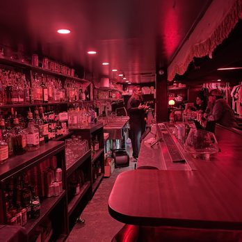 Cellar Dweller - a man standing at the bar - Dive Bars Near Me - Tulsa, Oklahoma