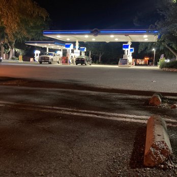 ARCO - a gas station at night - Gas Stations Near Me - Davis, California