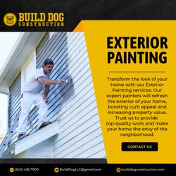 Build Dog Construction - #exteriorpainting