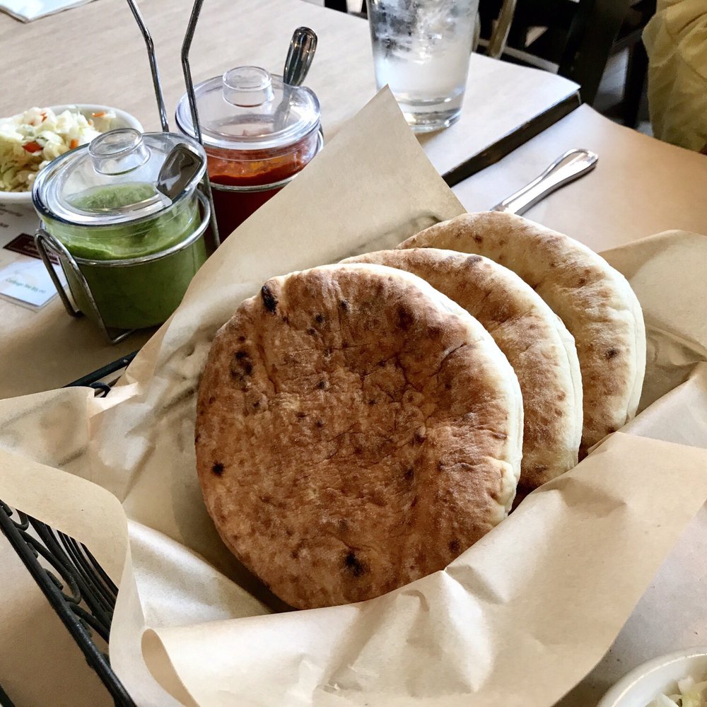 Oren's Hummus - Complimentary pita - Mediterranean Near Me - Mountain View, California Oren's Hummus - Complimentary pita - Mediterranean Near Me - Mountain View, California