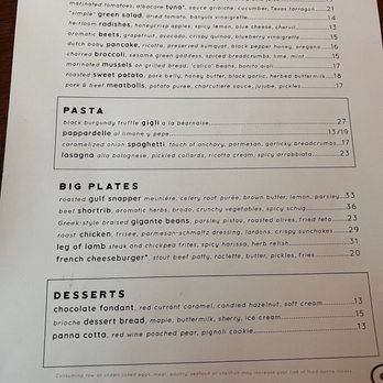 Squable - Menu - Modern European Near Me - Houston, Texas